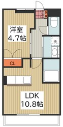 サングランデ３の物件間取画像